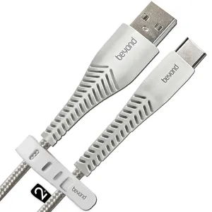  کابل تبدیل USB به USB-C بیاند مدل BUC-302 FAST CHARGE طول 2 متر - موبایل