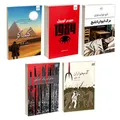کتاب کیمیاگر، خاطرات یک آدم‌کش، آدم‌خواران، 1984 و مرگ ایوان‌ایلیچ اثر پائولو کوئیلو، یونگ ها، ژان تولی، جورج اورول و تولستوی ترجمۀ مریم علی محمدی نشر آذرگون 5 جلدی - کتاب، لوازم تحریر و هنر