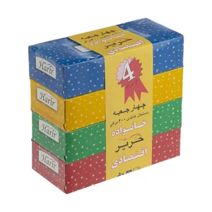 دستمال کاغذی حریر مدل ستاره مجموعه 4 عددی  - خانه و آشپزخانه