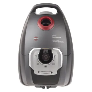 جاروبرقی کیسه‌‎دار پارس خزر مدل Turbo 2500WB، با فیلتر HEPA، وزن 5.4 کیلوگرم، دارای چهار عدد سری مجزا، موتور با قدرت 2400 وات، میزان صدا 70 دسی‌بل، طول کابل برق 14 متر، گنجایش مخزن 6 لیتر، دارای فناوری Quattro Power، دارای فیلتر HEPA قابل شست‌وشو - لوازم خانگی برقی
