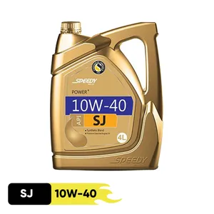 روغن موتور خودرو 4 لیتری، 10W-40، ساخت تمام سنتتیک، برند اسپیدی، کیفیت SJ، مدل پاور پلاس - خودرو و موتورسیکلت