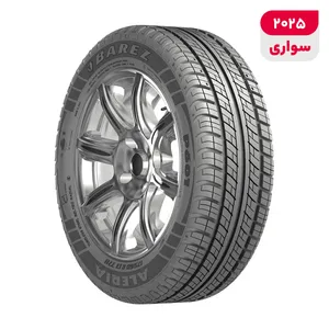 لاستیک خودرو رادیال بارز مدل Aleria P601 با کاربری سواری و سایز رینگ 13 اینچ، فاق 60 درصد پهنا و پهنای 175 میلی‌متر، شاخص تحمل وزن 77 و شاخص سرعت H (حداکثر سرعت 210 کیلومتر بر ساعت)، ساخت ایران، دارای تایر تیوبلس و تکنولوژی رادیال، 1 حلقه - خودرو و موتورسیکلت