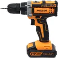 دریل شارژی چکشی پیچ گوشتی 10 میلی متری 21 ولت ولوو مدل CLD5O221 - ابزار آلات و تجهیزات