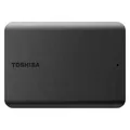 هارد اکسترنال توشیبا مدل Canvio Basics با ظرفیت دو ترابایت دارای رابط USB Type-A 3.2، سازگار با گوشی موبایل، تبلت، کامپیوتر و لپ‌تاپ (ویندوز و مک) با سرعت چرخش 5400 دور در دقیقه، مقاوم در برابر خط و خش، دارای نشانگر LED - کالای دیجیتال