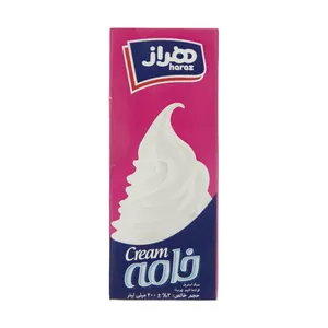خامه هراز - 200 میلی لیتر  - کالای خوراکی و اساسی