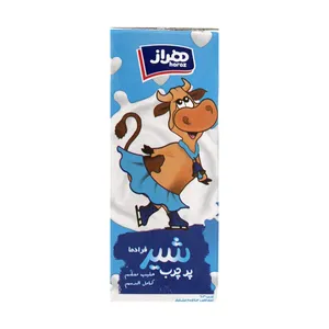 شیر پرچرب هراز - 200 میلی لیتر  - کالای خوراکی و اساسی