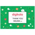 کارت هدیه دیجی کالا به ارزش 300.000 تومان طرح تشکر - کارت هدیه
