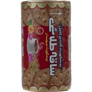بیسکویت گندم کامل ساقه طلایی مینو - 200 گرم - کالای خوراکی و اساسی