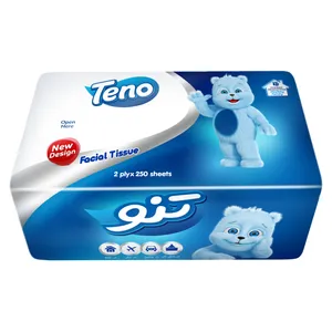 دستمال کاغذی 250 برگ دو لایه تنو مدل 001 - خانه و آشپزخانه