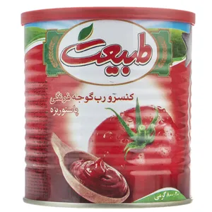 کنسرو رب گوجه فرنگی طبیعت مقدار 800 گرم  - کالای خوراکی و اساسی