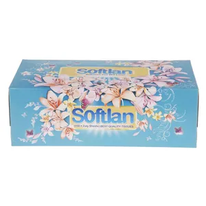 دستمال کاغذی 150 برگ سافتلن مدل Heaven Garden - خانه و آشپزخانه
