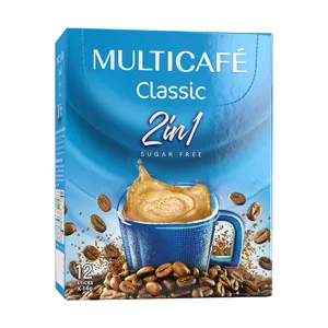 کافی میکس مولتی کافه مدل 2 × 1 - 12 ساشه 14 گرمی - کالای خوراکی و اساسی