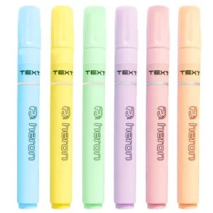 ماژیک علامت گذار هرون مدل پاستلی مجموعه 6 عددی - کتاب، لوازم تحریر و هنر