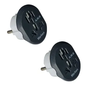 تبدیل دیواری 3 به 2 مارکن مدل A-M-B بسته دو عددی - لوازم خانگی برقی