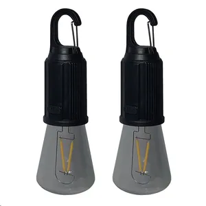 چراغ آویز شارژی مدل T02 با نور آفتابی بسته 2 عددی - ورزش و سفر