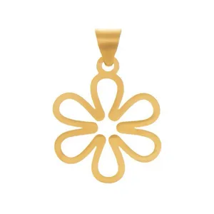 آویز گردنبند طلا 18عیار الن مدل EL84 - طلا و نقره